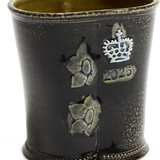 Steve Harrison Large Pen Pot - Brown Salt-glazed Stoneware