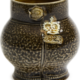 Steve Harrison Small Vase - Speckled Brown Salt-glazed Stoneware