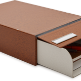 Archival Box, Mottled Brown