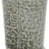 Steve Harrison Ceramic Desk Cup, No.98 Green Fluted Stoneware