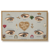 Choosing Keeping Embossed Nostalgic Postcard, Eyes