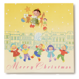 Vintage French 1930s Wood Christmas Cards