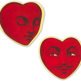 Gold Foiled Heart Face Stickers