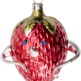 Strawberry with Arms Christmas Ornament