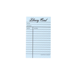 Martina Calvi Library Card Memo Pad