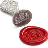 French Wax Seal, Georgian Sedan Chair