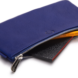 Royal Blue Leather Medium Pencil Case