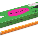 HB Mitsubishi 9852 Tipped Pencils, box of 12