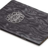 Black Moire Choosing Keeping Medium Notebook