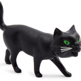 Bobble Head, Nostalgic Black Cat (Walking)