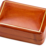 Rectangular Moulded Leather Box