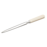 Stainless Steel Letter Opener with Cream Handle