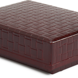Red Lacquer Storage Box