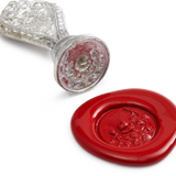 French Wax Seal, Rose Branch