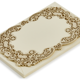 Set of 6 Lace Postcards and matching envelopes, Set 1