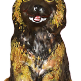 German Shepherd Glass Ornament