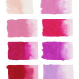 Choosing Keeping Japanese Colorama 8 Colour Watercolour Set, Pinks