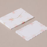 Mini Japanese Letter Writing Set - Roses and Lace