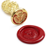 Brass Wax Seal, Scottish Thistle