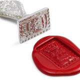 French Wax Seal, Town of the Middle Ages