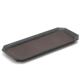 Brass Futagami Tray, Black Mottled