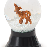 Miniature Glass Snow Globe, Deer