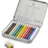 Tombow Tin of 12 Mini Colour Pencils with Sharpener