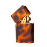 Tortoise Shell Hard-edge Petrol Lighter
