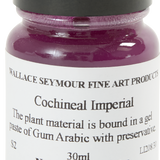 Natural Pigments Drawing Inks, Cochineal Imperial 30ml