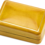 Rectangular Moulded Leather Box