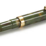 Ohnishi Seisakusho Matcha Green Celluloid Pencil Extender and Holder