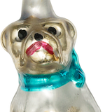 Tiny Dog Glass Ornament