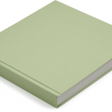 Square Japanese Cloth Bound Sketchbook, Sage