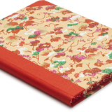 Hardback "Composition Ledger" Chiyogami Notebook, Orange Grapevine