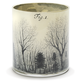 John Derian Desk Pencil Cup, Black and White Trees