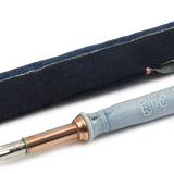 Steve Harrison Ceramic Dip Pen, No.158 Blue and Rose Gold