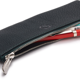 Green Small Leather Pencil Case