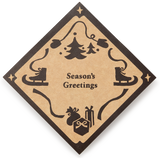 Christmas Sledding Pop-up Greeting Card