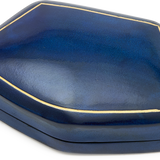 Pentagonal Moulded Leather Box