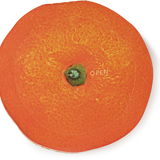 Faux Clementine Message Cards, Pack of 3