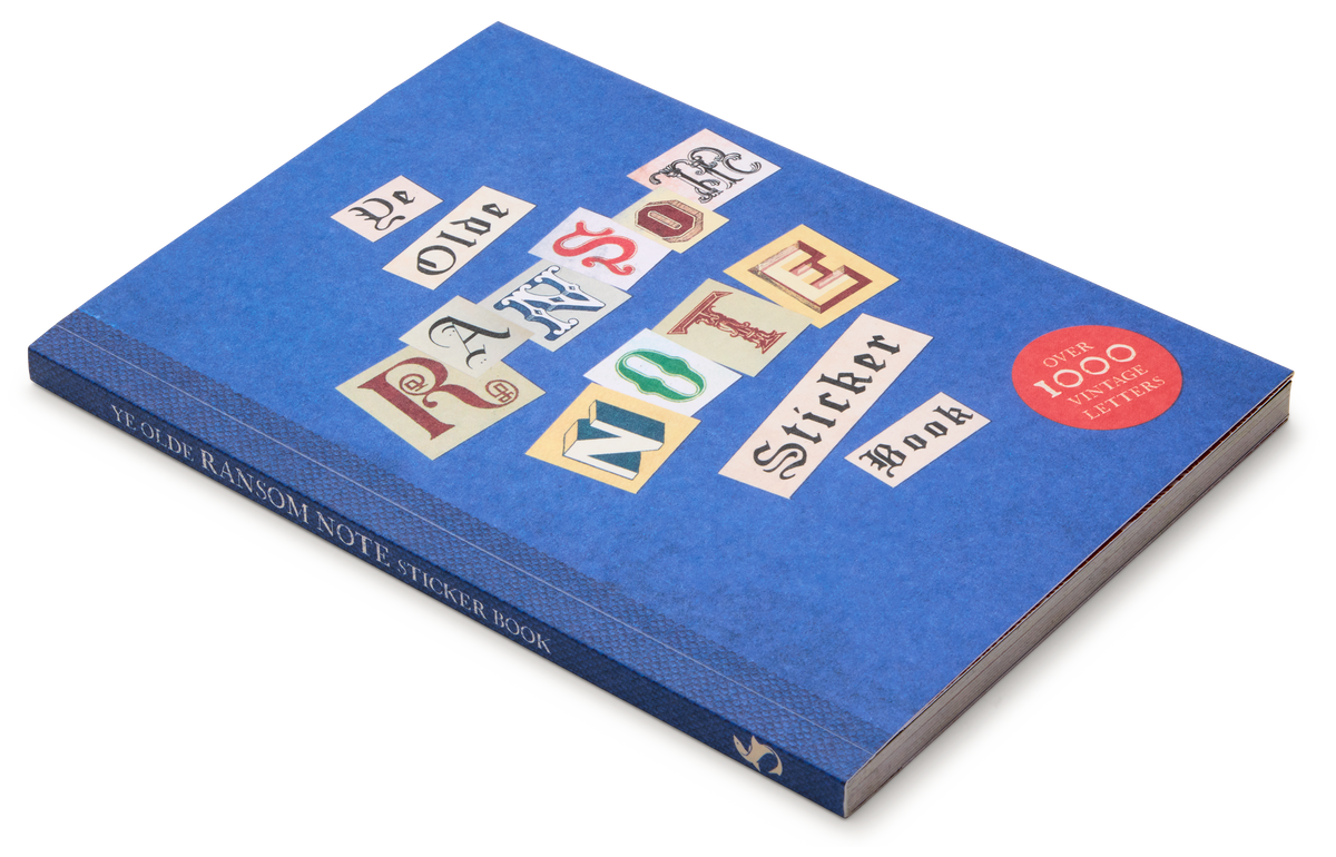 Ye Old Ransom Note Sticker Book – Choosing Keeping