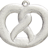 Pretzel Tin Ornament