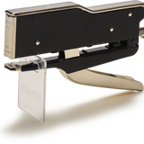 Hand Held Black and Chrome Zenith 6/4 Plier Stapler