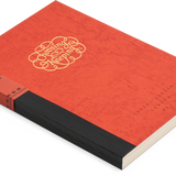 Choosing Keeping Micro Grid B6 Notebook, Vermilion