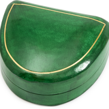 Semi Circle Moulded Leather Box