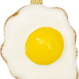Fried Egg Glass Ornament