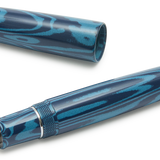 Ripple Blue Sailor Urushi King of Pens Fountain Pen