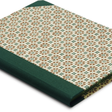 Hardback "Composition Ledger" Notebook, Floral Tile