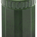 Mottled Green Bakelite Single Sharpener with Reservoir