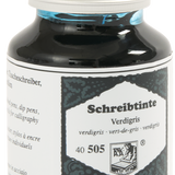 German Verdigris Fountain Pen Ink Bottle, 50ml